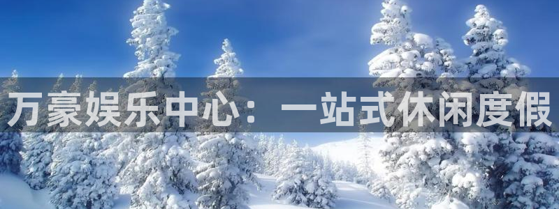 蓝图娱乐平台：万豪娱乐中心：一站式休闲度假